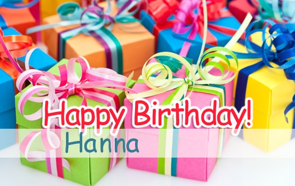 Happy Birthday Hanna