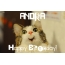 Funny Birthday for ANDRA Pics