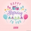 Ann - Happy Birthday pictures