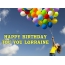 Happy Birthday to you Lorraine image