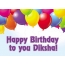 Happy Birthday to you Diksha!