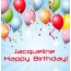 Jacqueline, Happy Birthday!