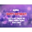 Happy Birthday cards for Aura