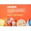 Congratulations for Happy Birthday of Calista