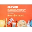 Congratulations for Happy Birthday of Clover