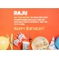 Congratulations for Happy Birthday of Raju