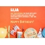 Congratulations for Happy Birthday of Lija