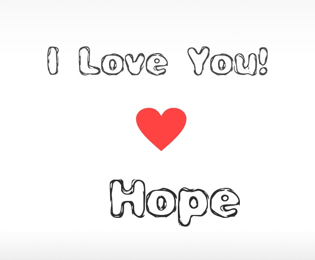 I Love You Hope