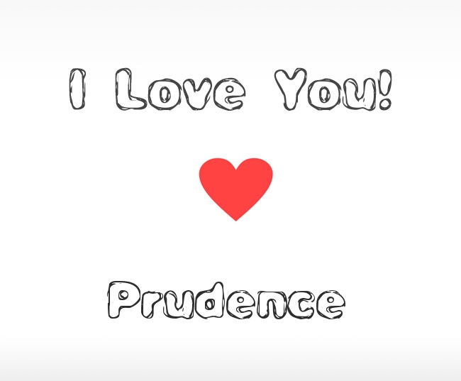 I Love You Prudence