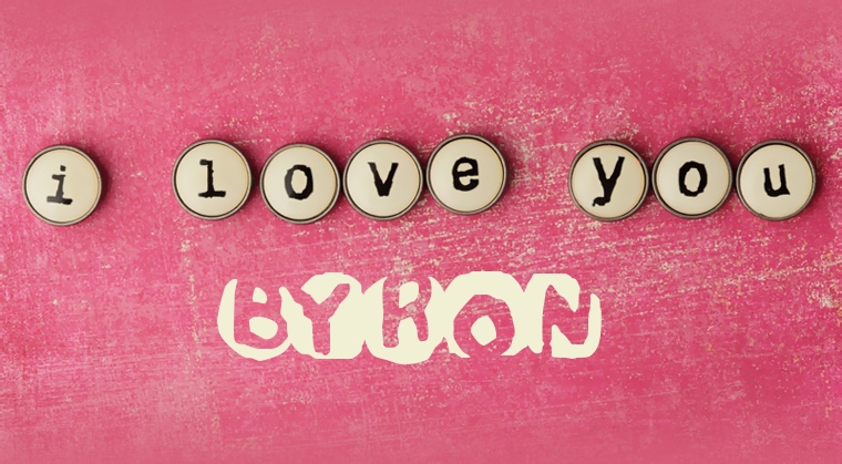 Images I Love You BYRON