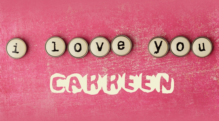 Images I Love You CARREEN