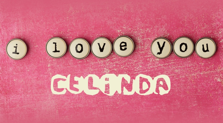 Images I Love You CELINDA