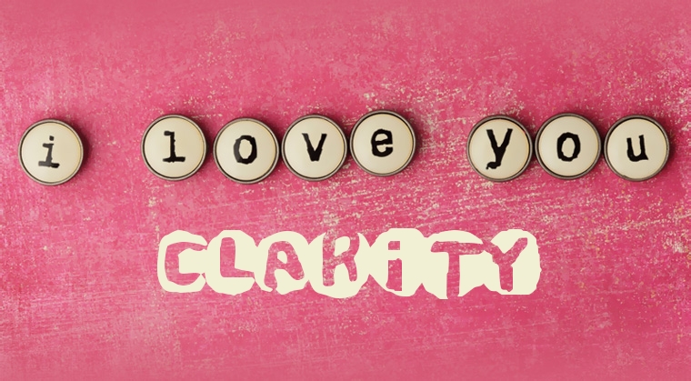 Images I Love You CLARITY