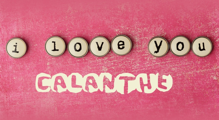 Images I Love You CALANTHE