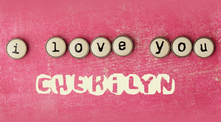 Images I Love You Cherilyn