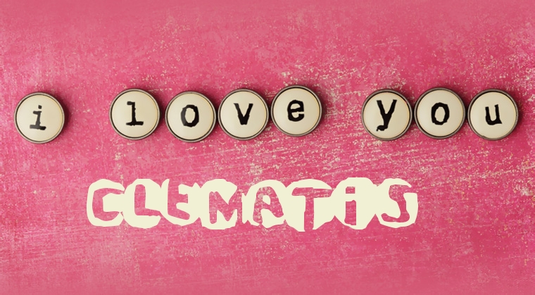 Images I Love You CLEMATIS