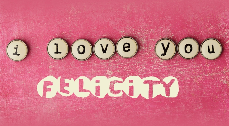 Images I Love You Felicity