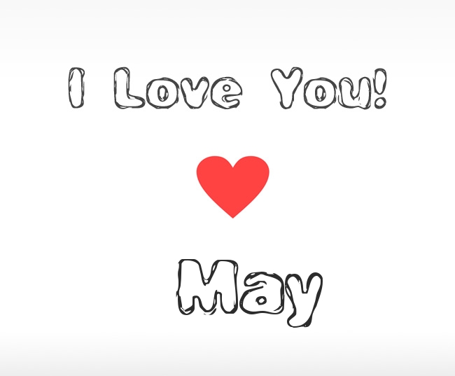 I Love You May