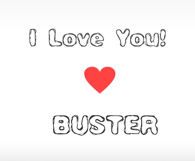 I Love You Buster