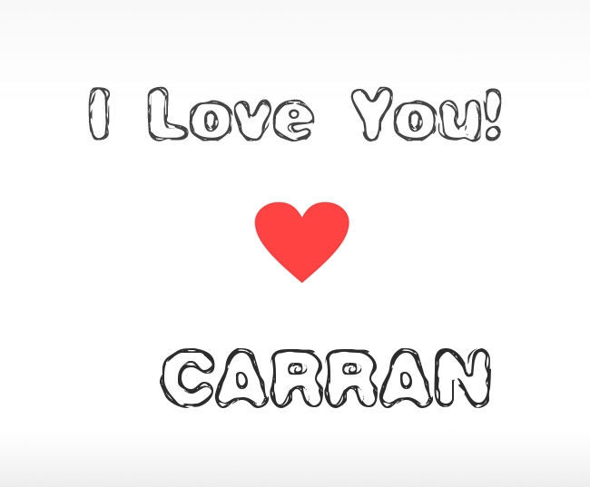 I Love You Carran
