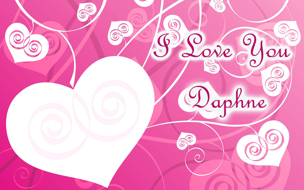 I love you, Daphne!