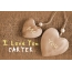 Pics I Love You CARTER