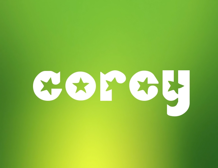 Pictures with name Corey.