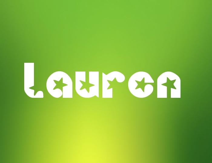 Pictures with name Lauren.