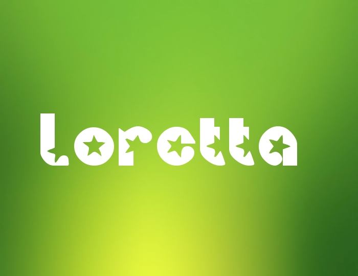 Pictures with name Loretta.