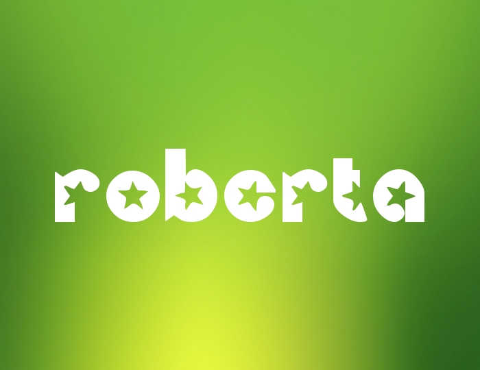 Pictures with name Roberta.