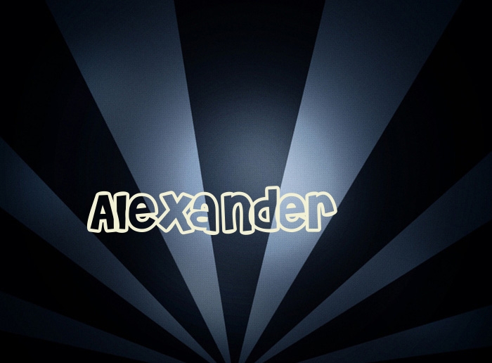 Pictures with name Alexander.