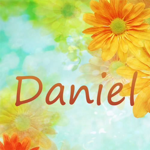 Pictures with name Daniel.