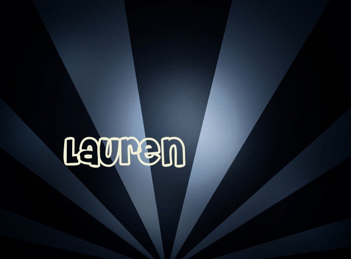Pictures with names Lauren
