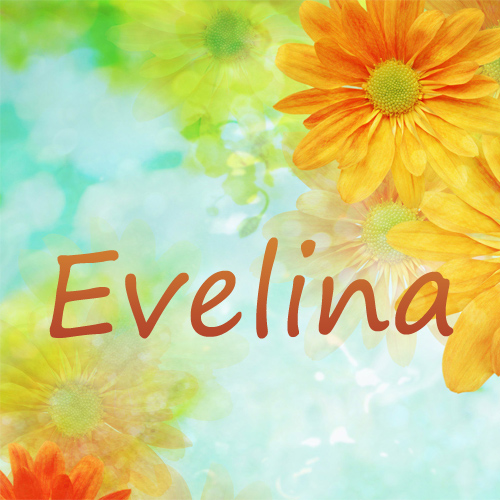 Pictures with names Evelina