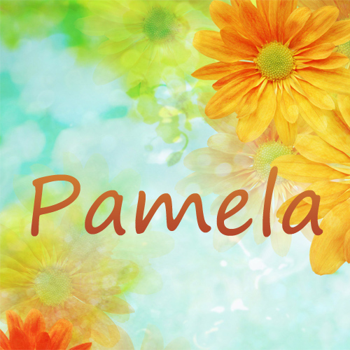 Pictures with name Pamela.