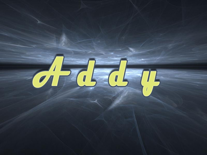 Pictures with name Addy.