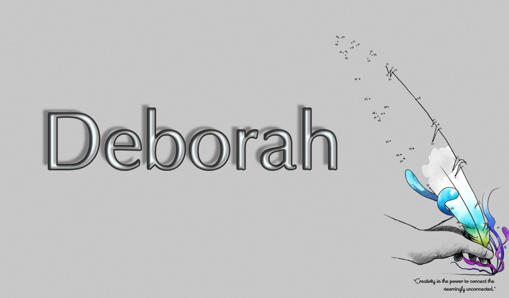 Pictures with names Deborah.