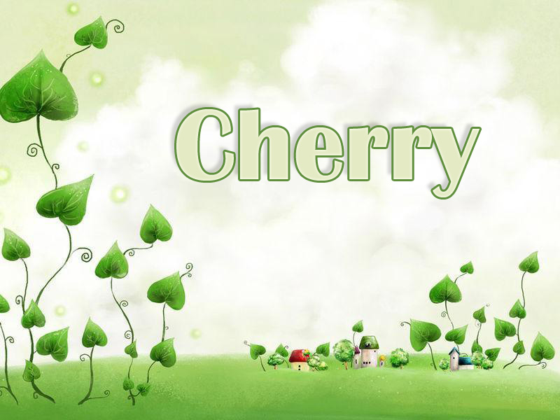 Pictures with name Cherry.