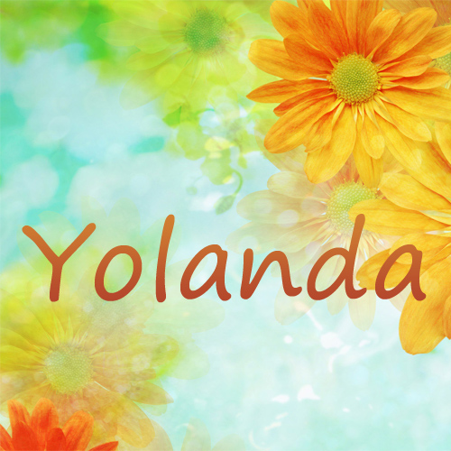 Pictures with name Yolanda.