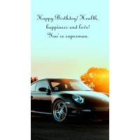 Happy Birthday! Health, happiness and love! You're superman.