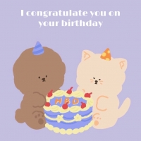 I congratulate you on your birthday