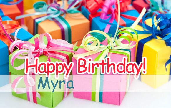 Happy Birthday Myra