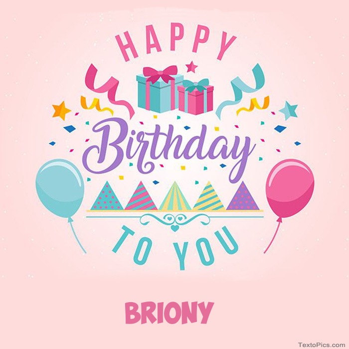 Briony - Happy Birthday pictures