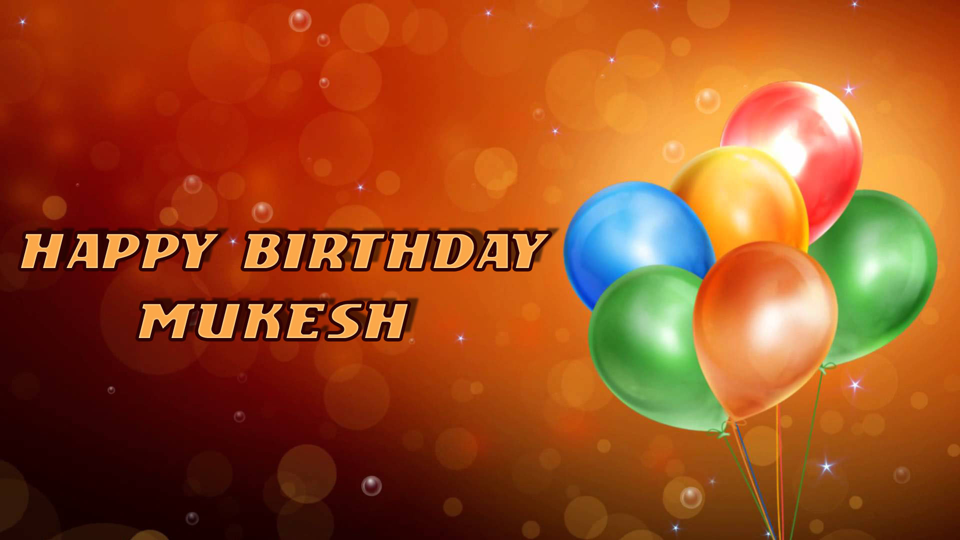 Happy Birthday Mukesh image