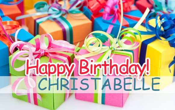 Happy Birthday Christabelle