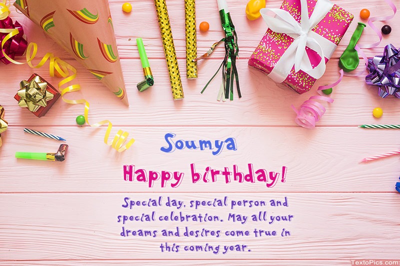 Happy Birthday Soumya, Beautiful images