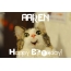 Funny Birthday for AAREN Pics