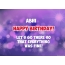 Happy Birthday cards for Abhi