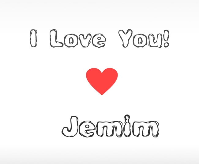 I Love You Jemim