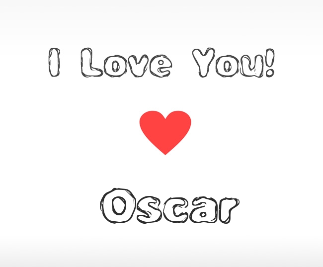 I Love You Oscar